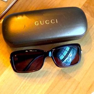 Genuine Gucci tortoiseshell sunglasses